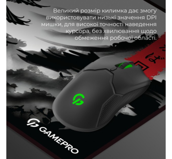 GamePro Килимок для мишки GamePro Speed/Control White (MP275BW)