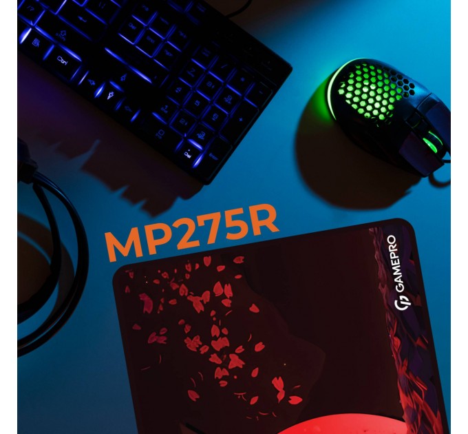 GamePro Килимок для мишки GamePro Speed/Control Black-Red (MP275R)