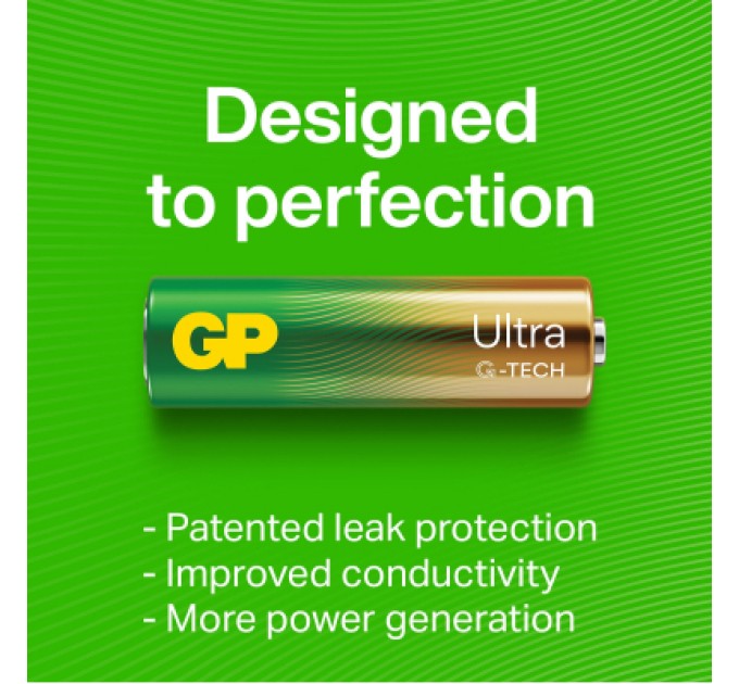 Gp Батарейка Gp AA * 12 + AAA * 12 Ultra Alcaline + fan (4891199233982)
