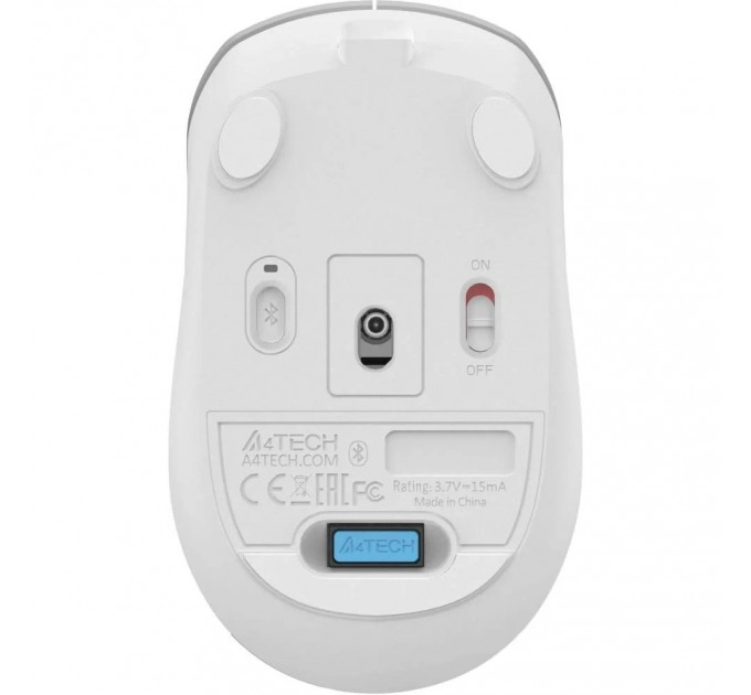 A4Tech Миша бездротова A4Tech FB26CS Air2 Icy White