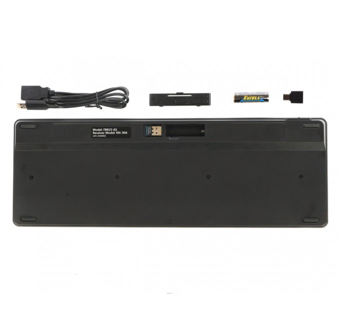 A4Tech Клавіатура бездротова A4Tech FBK23 AS Black