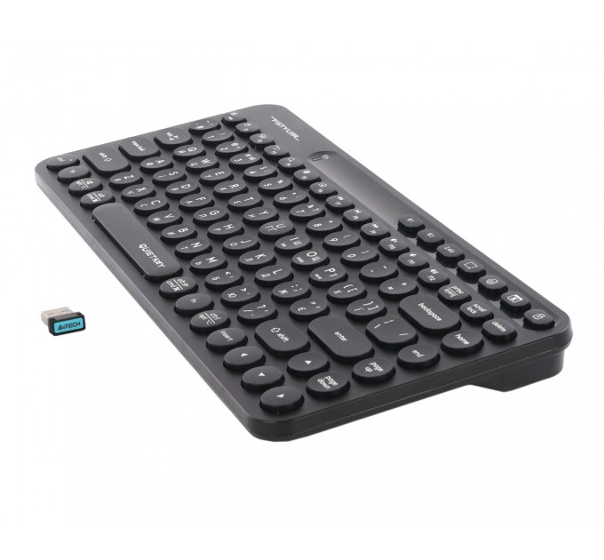 A4Tech Клавіатура бездротова A4Tech FBK36C AS Black