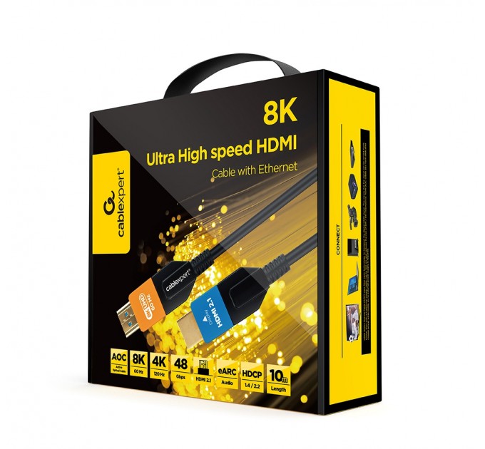 Cablexpert Кабель Cablexpert HDMI - HDMI V 2.1 (M/M), 10 м, Black (CC-HDMI8K-AOC-10M)