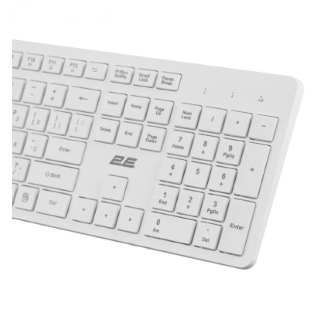 2E Клавіатура 2E KS260 106key Wireless UA White (2E-KS260WWH_UA)