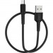 Дата кабель USB 2.0 AM to Micro 5P 1.0m 2A PVC BX16 black BOROFONE (6957531099499)