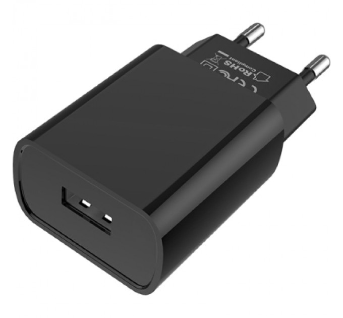 BOROFONE Зарядний пристрій BOROFONE BA20A Sharp USB + cable USB to Micro 5P 10.5W Black (6931474702135)