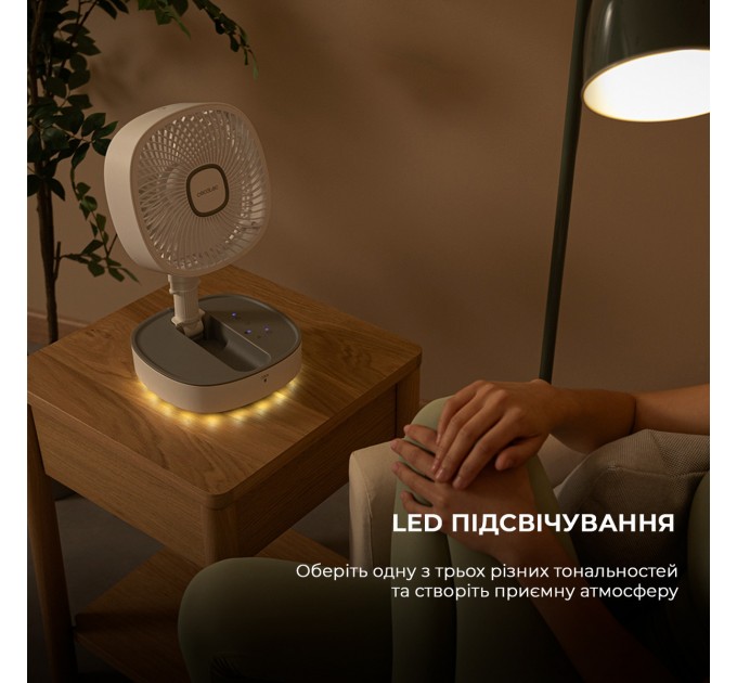 Вентилятор Cecotec EnergySilence 1000 FoldAir Portable (CCTC-08361)
