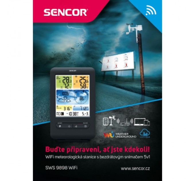 Метеостанція Sencor SWS9898WIFI