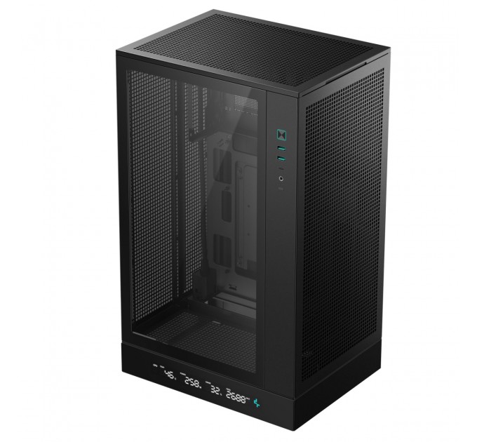 Deepcool Корпус DeepCool CH270 Digital Black (R-CH270-BKNDM0-G-1) без БЖ