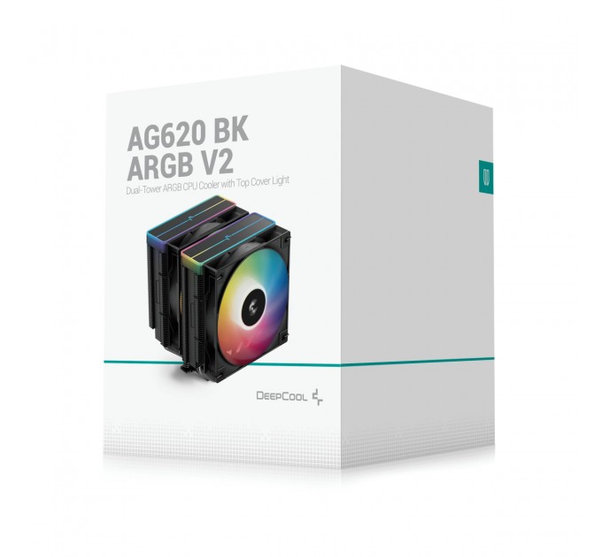 Deepcool Кулер процесорний DeepCool AG620 BK ARGB V2 (R-AG620-BKAMMN-GJD)