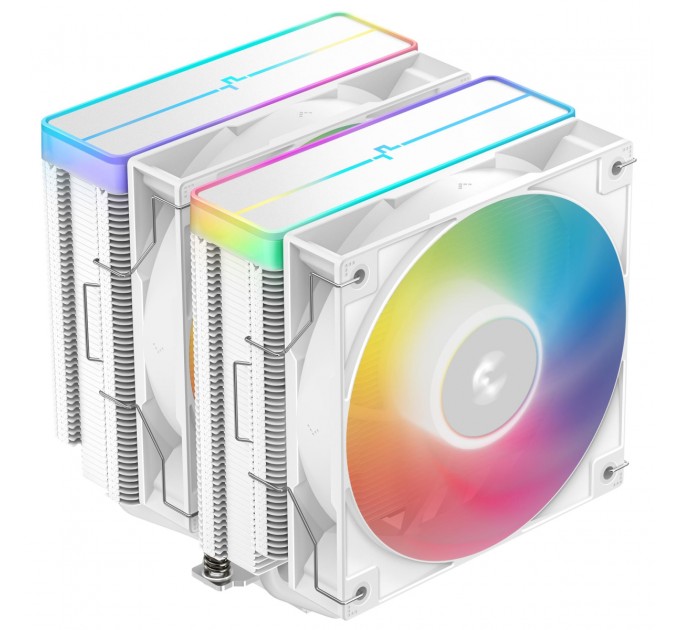 Кулер процесорний DeepCool AG620 WH ARGB V2 (R-AG620-WHAMMN-GJD)