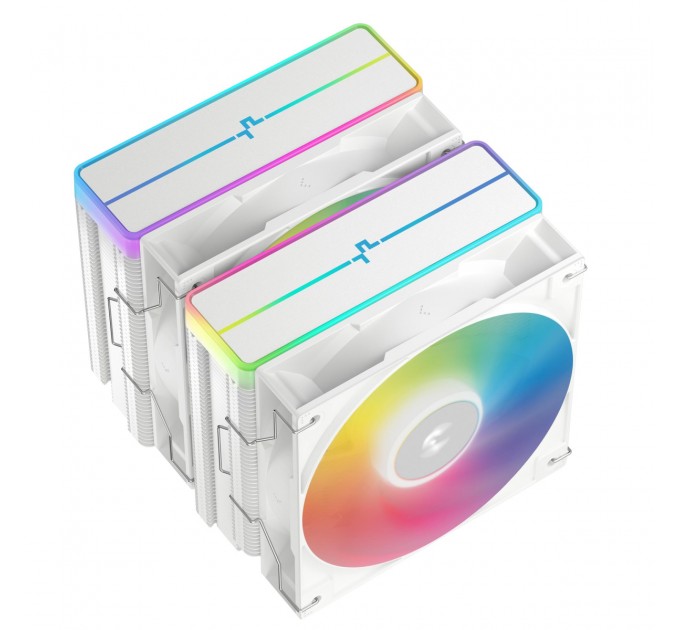 Кулер процесорний DeepCool AG620 WH ARGB V2 (R-AG620-WHAMMN-GJD)