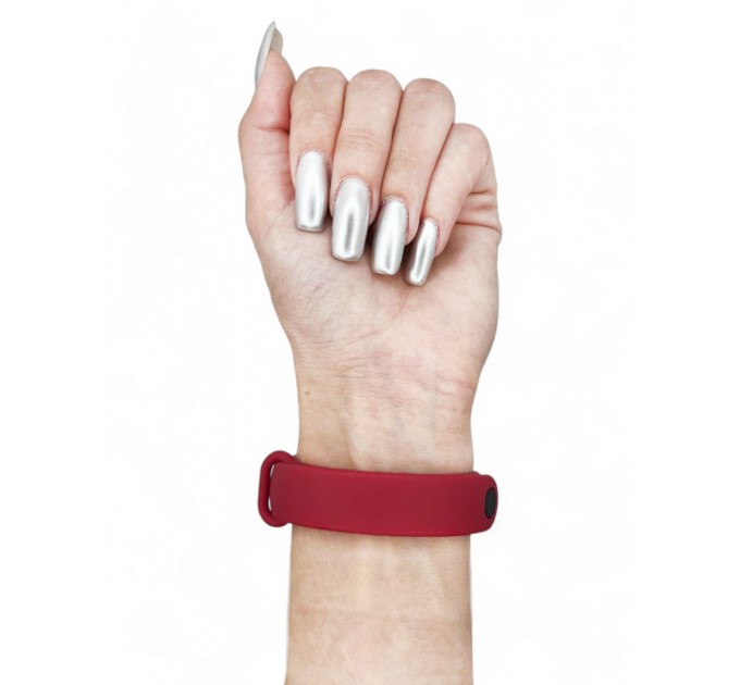 BeCover Силіконовий ремінець BeCover для Xiaomi Mi Smart Band 9 Red Wine (711969)