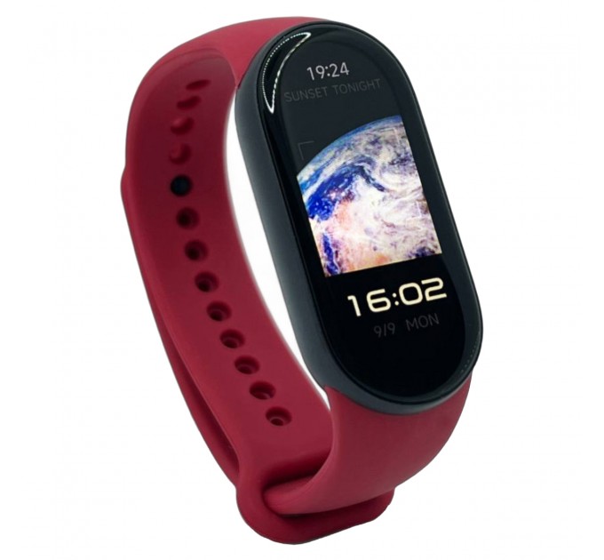 BeCover Силіконовий ремінець BeCover для Xiaomi Mi Smart Band 9 Red Wine (711969)