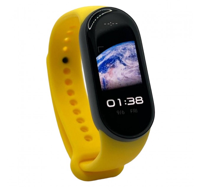 Силіконовий ремінець BeCover для Xiaomi Mi Smart Band 9 Yellow (711957)