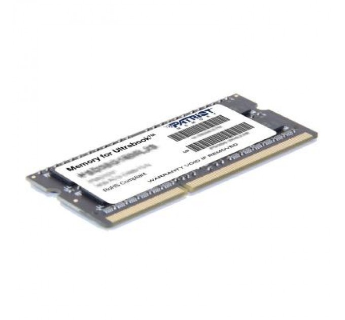Модуль пам'яті для ноутбука SoDIMM DDR3L 8GB 1600 MHz Patriot (PSD38G1600L2S)