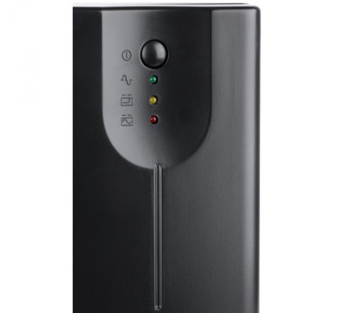 Vinga Пристрій безперебійного живлення Vinga LED 800VA metal case with USB (VPE-800MU)