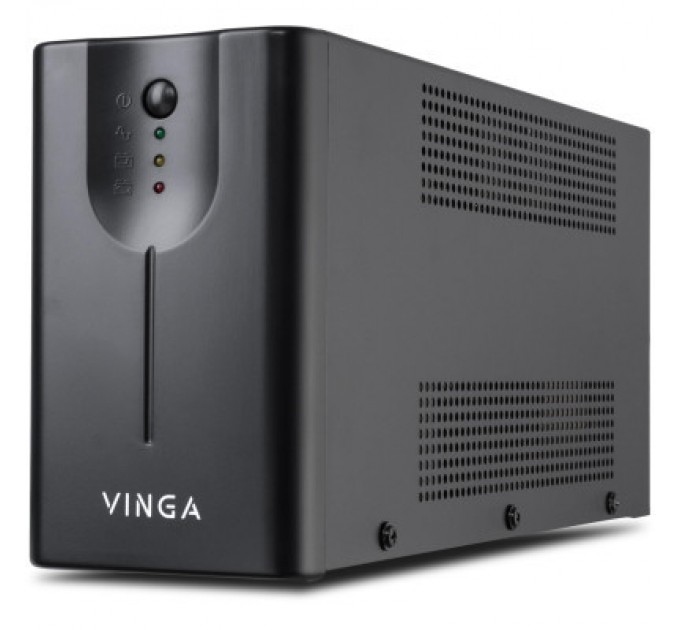 Vinga Пристрій безперебійного живлення Vinga LED 800VA metal case with USB (VPE-800MU)