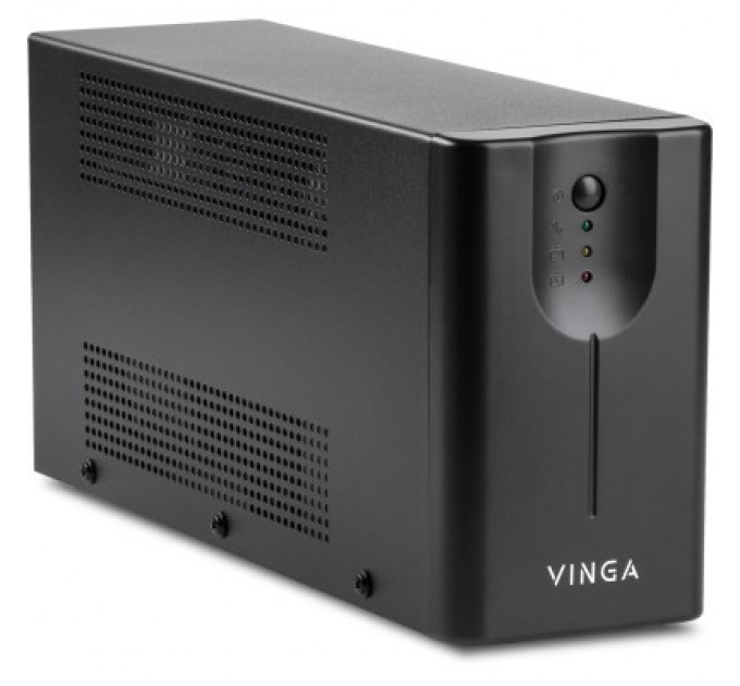 Vinga Пристрій безперебійного живлення Vinga LED 800VA metal case with USB (VPE-800MU)