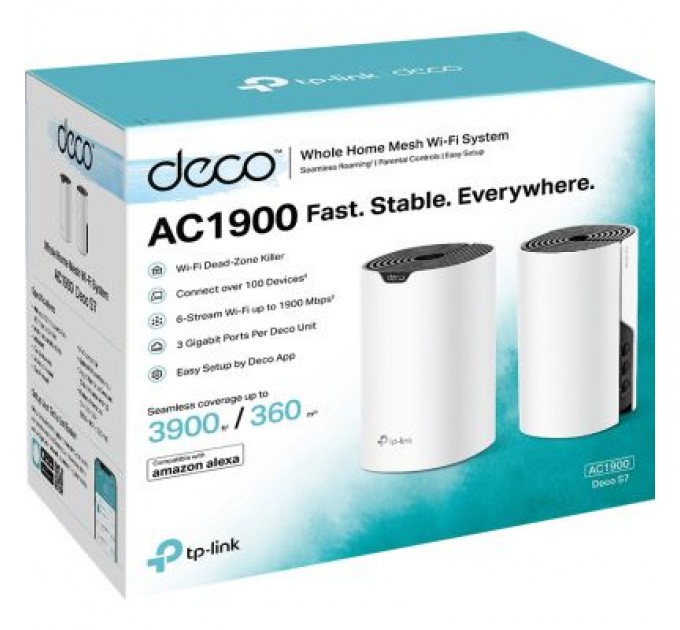 TP-Link Точка доступу Wi-Fi TP-Link DECO-S7-2-PACK