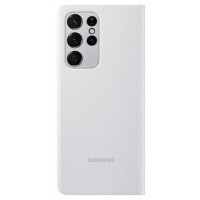 Чохол-книжка Samsung Smart Clear View Cover для Samsung Galaxy S21 Ultra SM-G998 Light Gray (EF-ZG998CJEGRU)