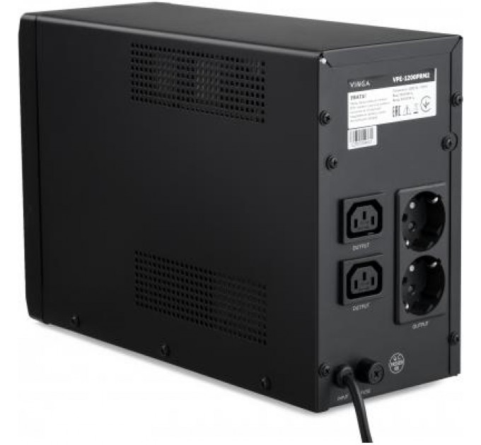 Vinga Пристрій безперебійного живлення Vinga LED 1200VA ( VPE-1200PRM2 ) (VPE-1200PRM2)