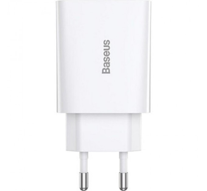 Baseus Зарядний пристрій Baseus Speed Mini Quick Charger White (CCFS-SN02)
