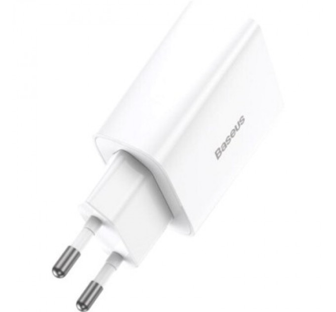 Baseus Зарядний пристрій Baseus Speed Mini Quick Charger White (CCFS-SN02)