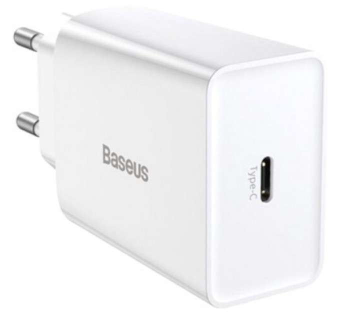 Baseus Зарядний пристрій Baseus Speed Mini Quick Charger White (CCFS-SN02)