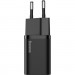 Baseus Зарядний пристрій Baseus Super Si Quick Charger 1C 25W Black (CCSP020101)