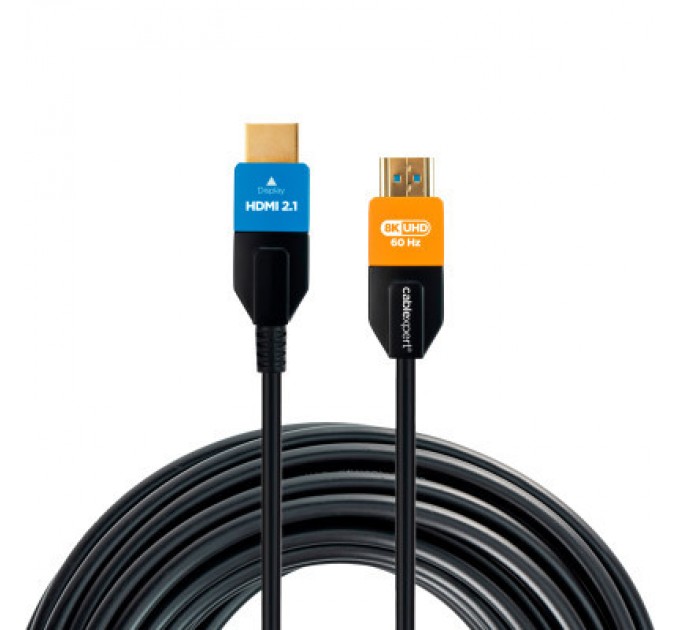 Кабель мультимедійний HDMI to HDMI 20.0m V.2.1 8K 60Hz/4K 120Hz Optic (AOC) Cablexpert (CC-HDMI8K-AOC-20M)