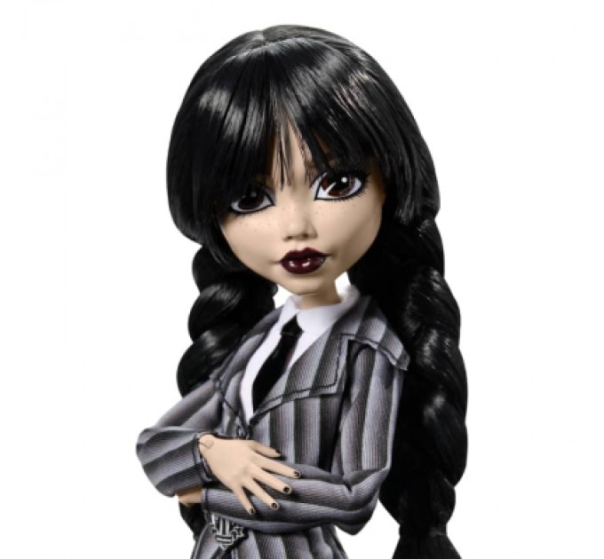 Monster High Лялька Monster High колекційна Венздей у шкільній формі (HXJ04)