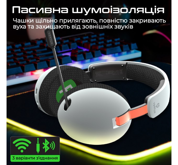 Vertux Bluetooth-гарнітура Vertux BB-8 White