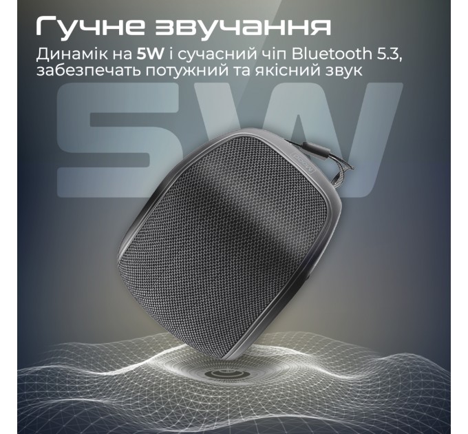 Promate Акустична система Promate Mood 5W Black