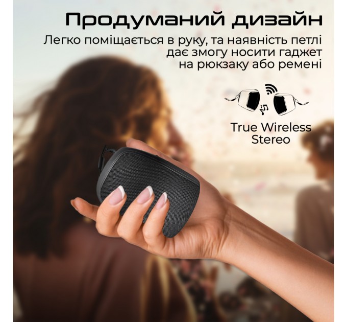 Promate Акустична система Promate Mood 5W Black