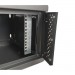 Eserver Шафа настінна Eserver 4U 19" 600х350х284 (Ш*Г*В), скло, чорна (ES-Е435B)