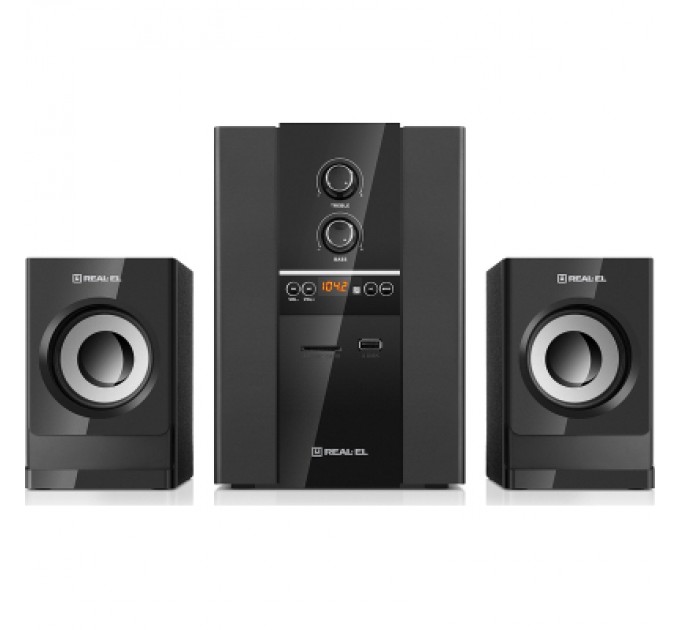REAL-EL Акустична система REAL-EL M-355 Black (EL121300015)