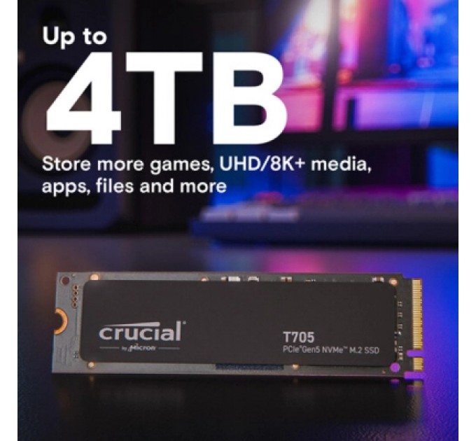 Накопичувач SSD M.2 2280 2TB T705 Micron (CT2000T705SSD3)