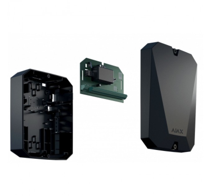 Модуль управління розумним будинком Ajax MultiTransmitter black