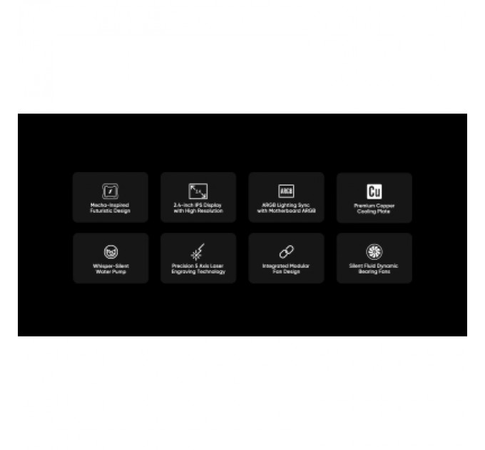 1stPlayer Система рідинного охолодження 1stPlayer X-360-BK