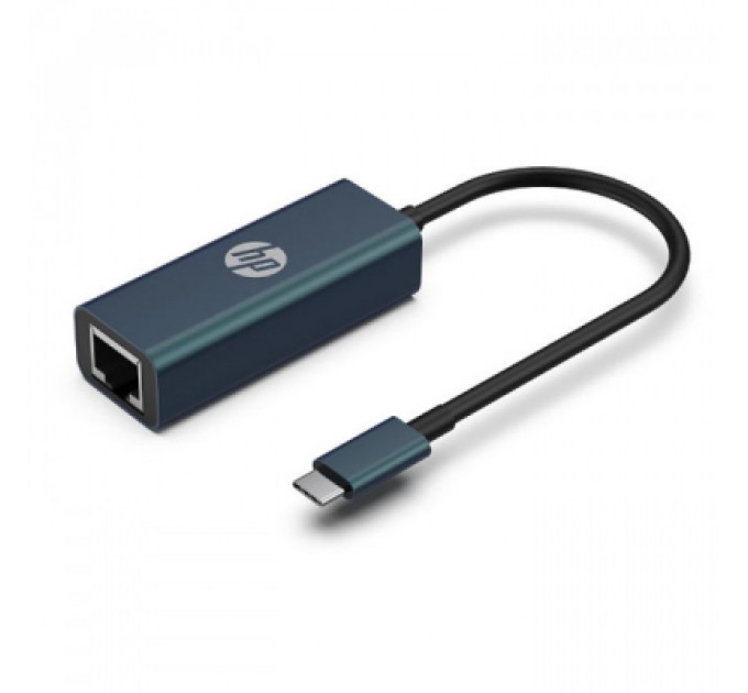 HP Адаптер USB 3.1 USB-C to RJ45 Ethernet 1000Mbps blue HP (DHC-CT208)