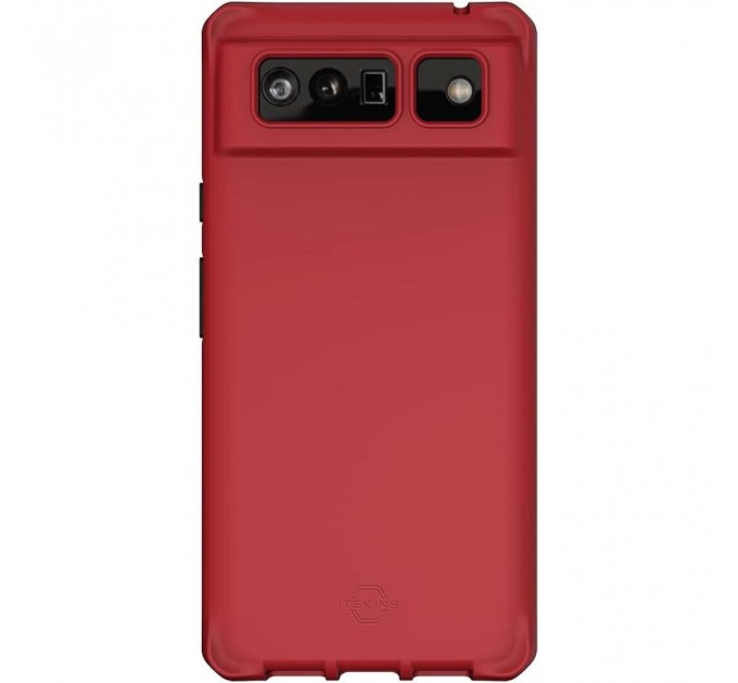 ITSKINS Чохол-накладка ItSkins Hybrid Silk для Google Pixel 6 Red (GGP6-HBURN-CHRD)