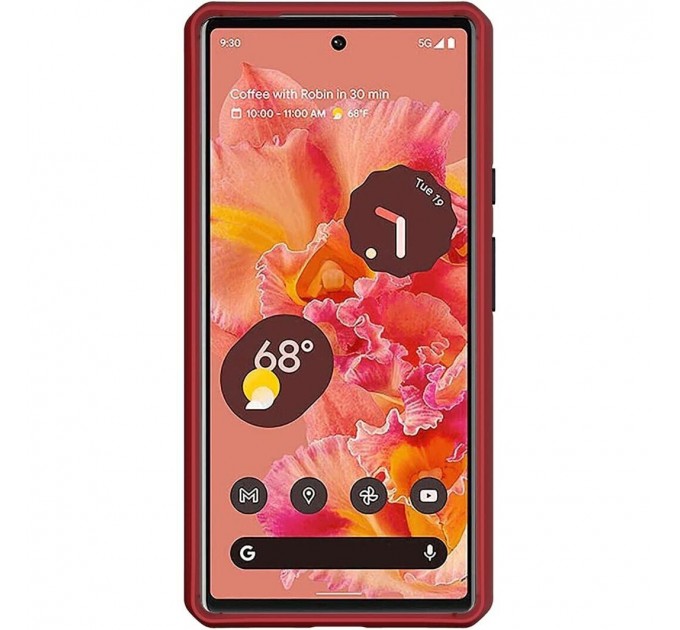 ITSKINS Чохол-накладка ItSkins Hybrid Silk для Google Pixel 6 Red (GGP6-HBURN-CHRD)