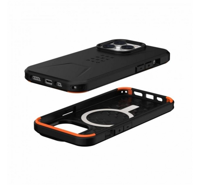 Urban Armor Gear Чохол-накладка Urban Armor Gear Civilian Magsafe для Apple iPhone 14 Pro Black (114038114040)