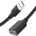 Cabletime Кабель-подовжувач Cabletime USB - USB V 3.0 (M/F), 0.5 м, Black (CA11L)
