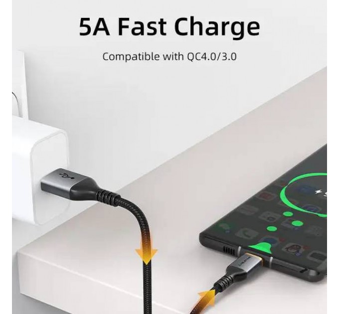 Cabletime Кабель Cabletime USB Type-C - USB (M/M), 2 м, Black (CA50L)