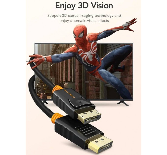 Кабель Cabletime DisplayPort - DisplayPort V 1.2 (M/M), 3 м Black (CD21N)