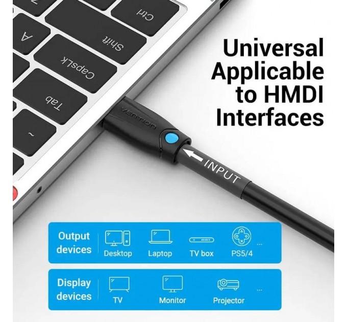 Кабель Vention HDMI - HDMI V 1.4 (M/M), 3 м, Black (AAMBI)