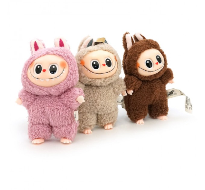 No Brand М'яка іграшка No Brand сюрприз Labubu, Перше покоління, 17см, Mix color, Затемнений пакет, Box (YT41824)