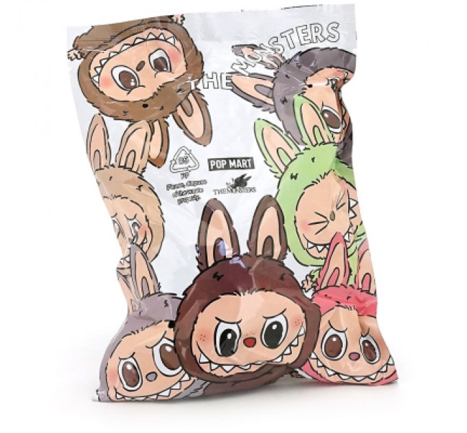 No Brand М'яка іграшка No Brand сюрприз Labubu, Перше покоління, 17см, Mix color, Затемнений пакет, Box (YT41824)